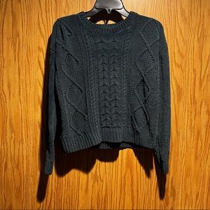 So Dark teal Knit sweater women’s size S